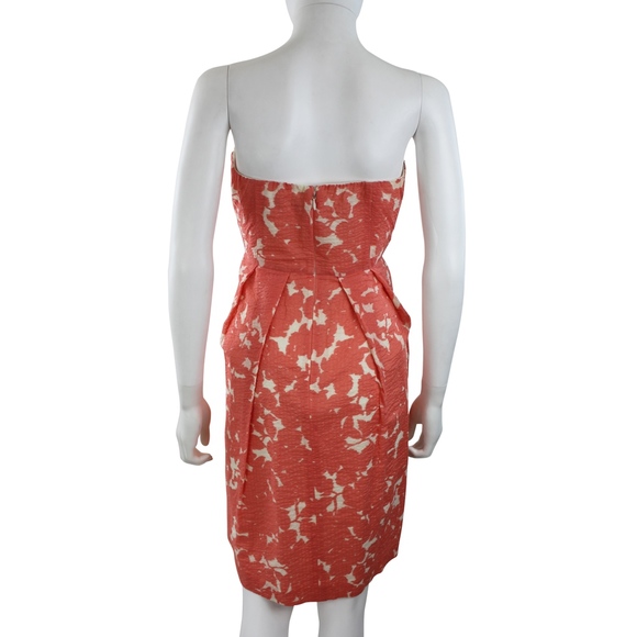 J Crew Floral Strapless Fit and Flare Dress - Picture 2 of 6